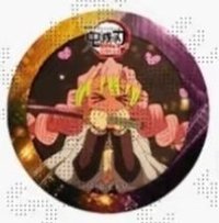 無限城cafe徽章第一期 徽章 甘露寺蜜璃 戀