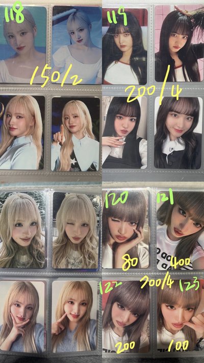 IVE le sserafim boynextdoor aespa idle h2h izna