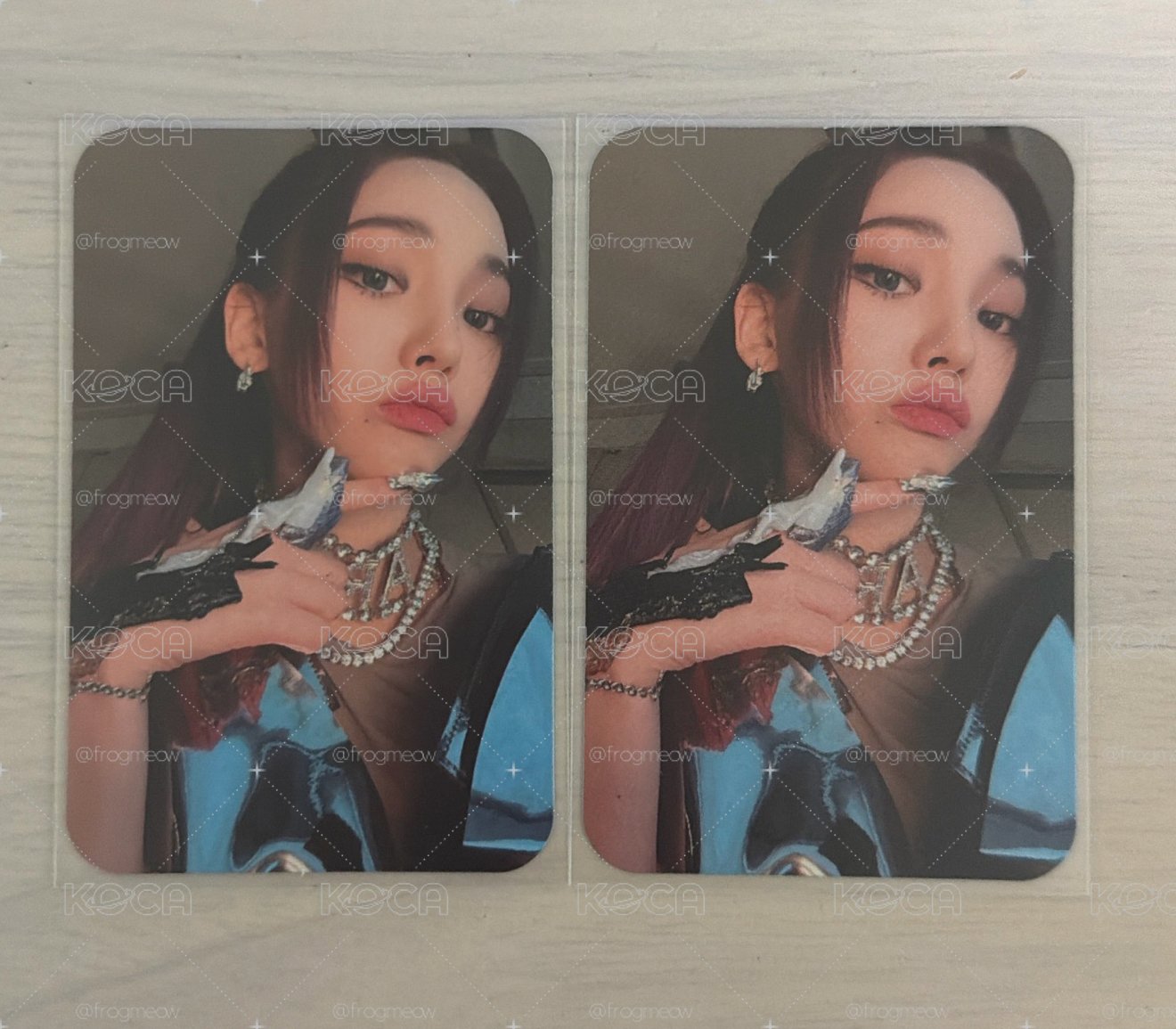 Girls 專輯卡 美網盒子柚