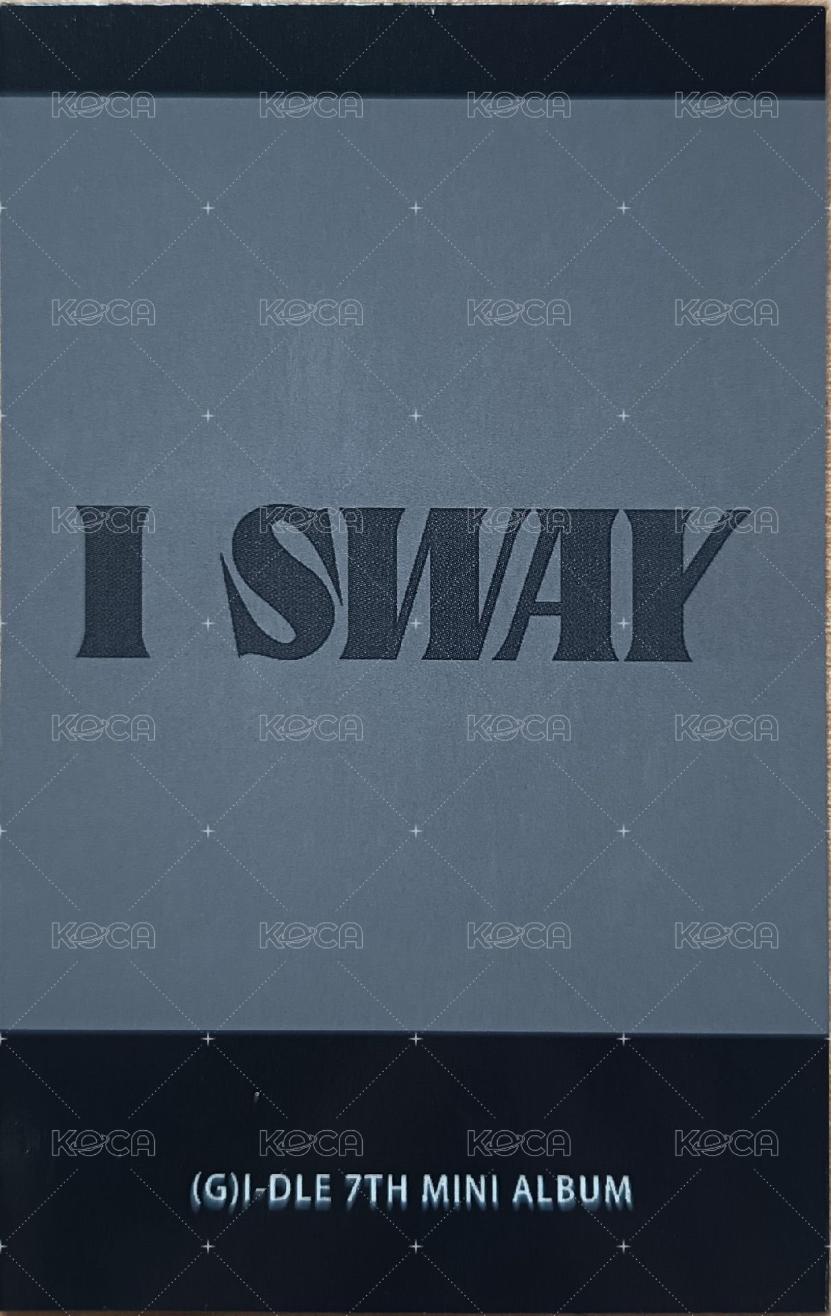 I SWAY kms 4.0（簽售1.0） 簽售卡 v2 背面