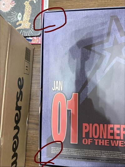 2026 年曆無特典（已拆）