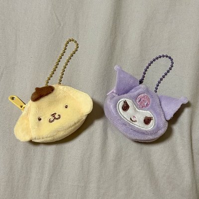 三麗鷗迷你絨毛後背包吊飾 酷洛米/布丁狗