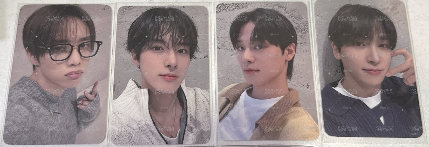 TRIGGER (導火線) el 4.0 簽售卡 男朋友look ver. 善旴 柱延 英宰 上淵