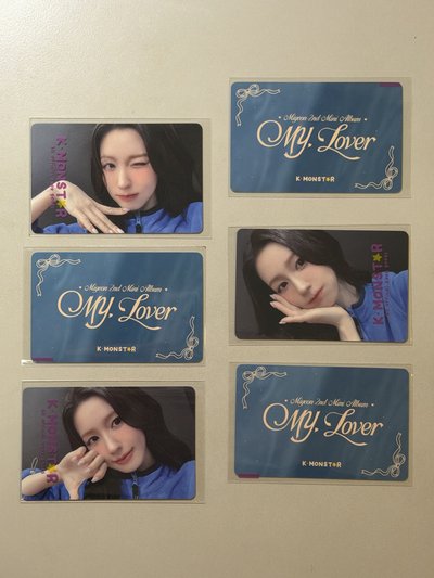 MIYEON MY.Lover KM簽售 藍衣麵