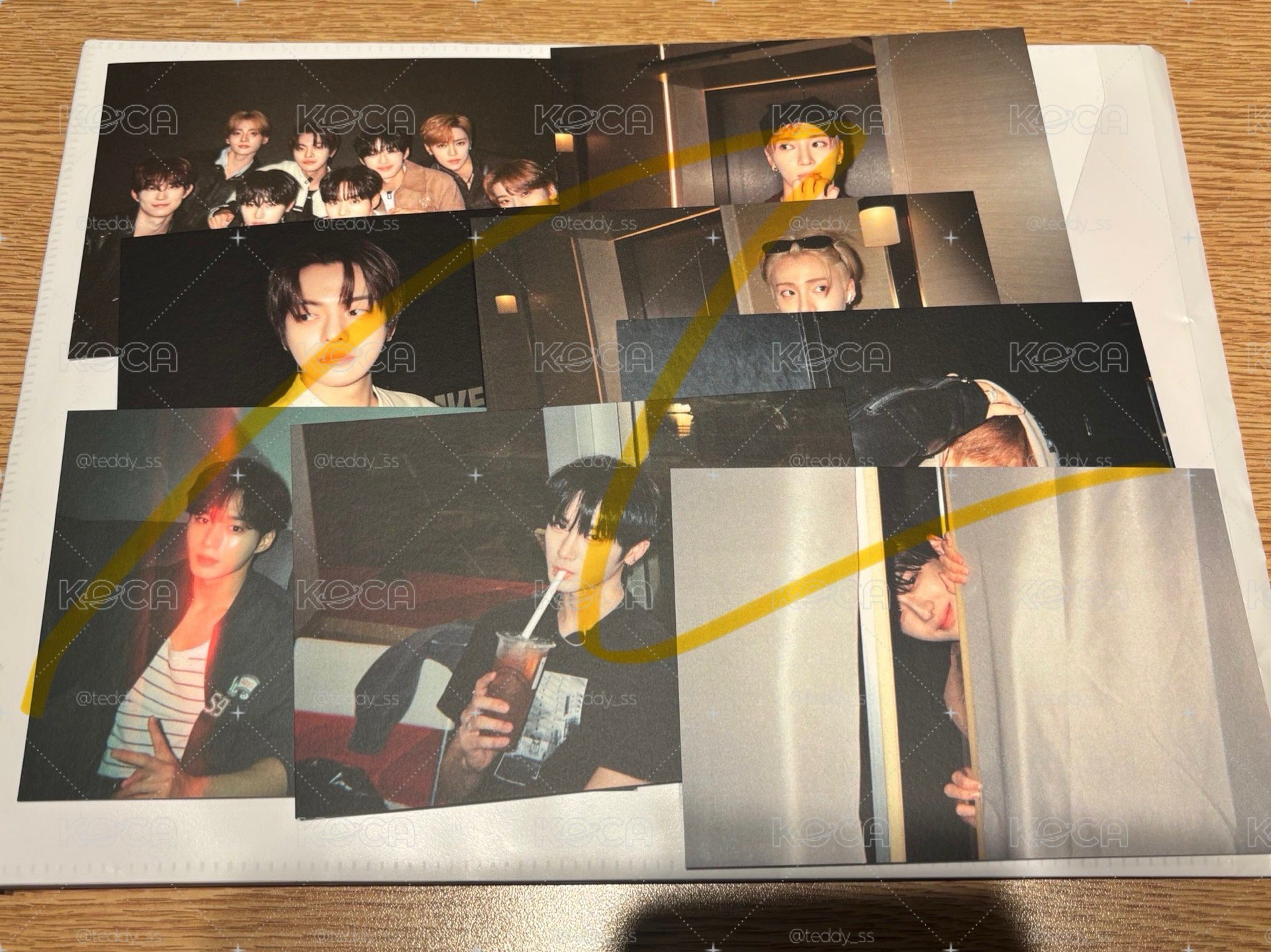 ald1 出道預錄明信片