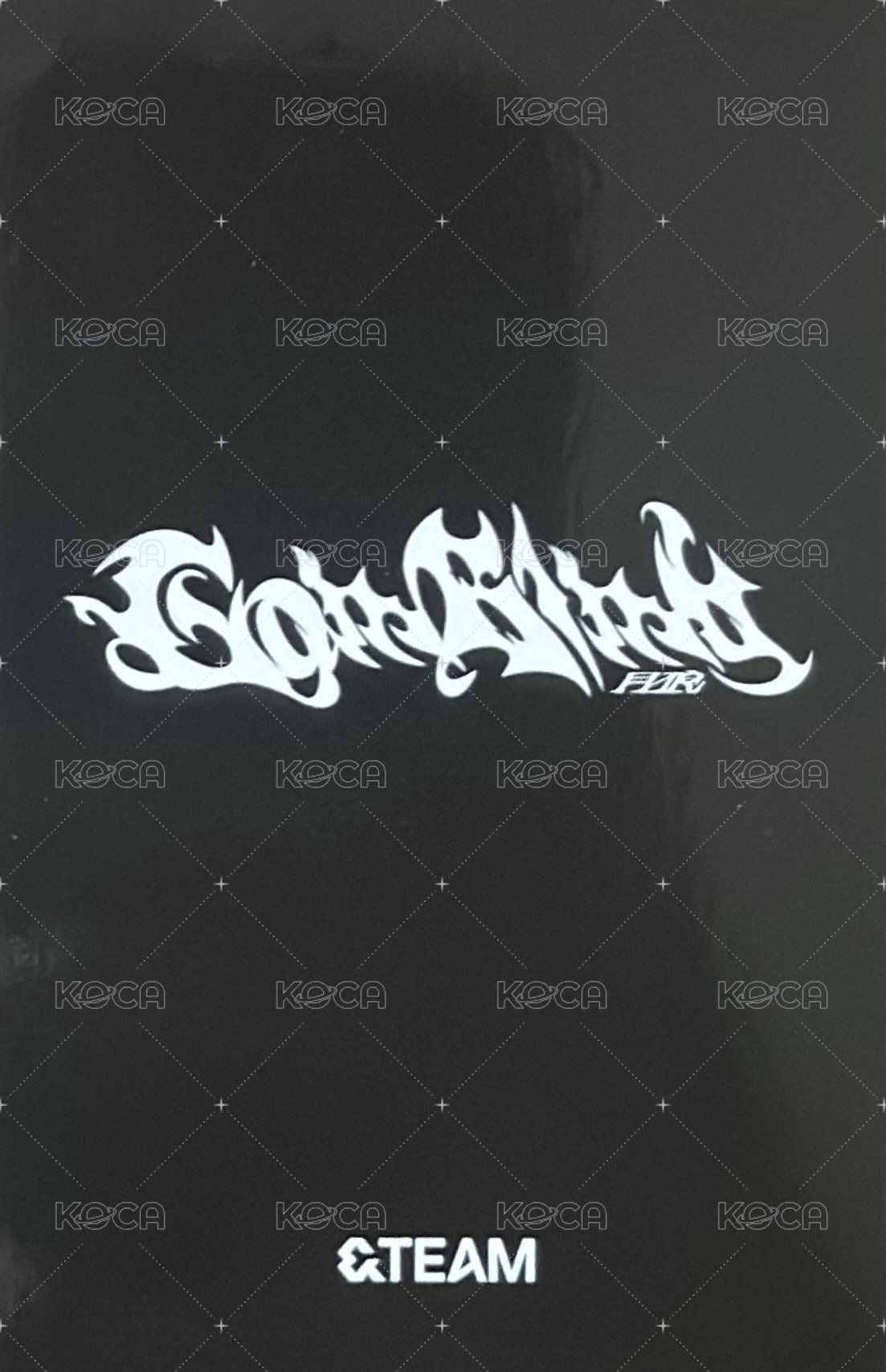 月狼 yzy 香港線下 簽售卡  背面