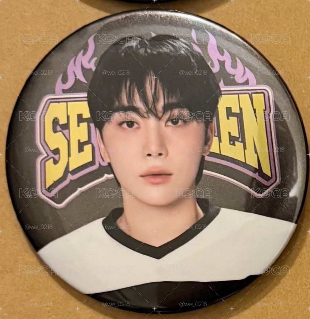 seventeen home/holiday/new/cafe 徽章們