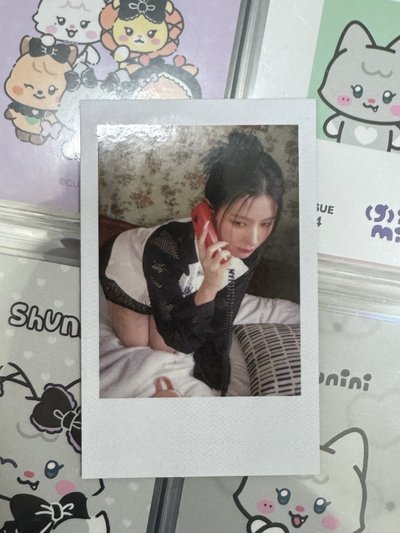 i-dle 麵 專卡拍立得