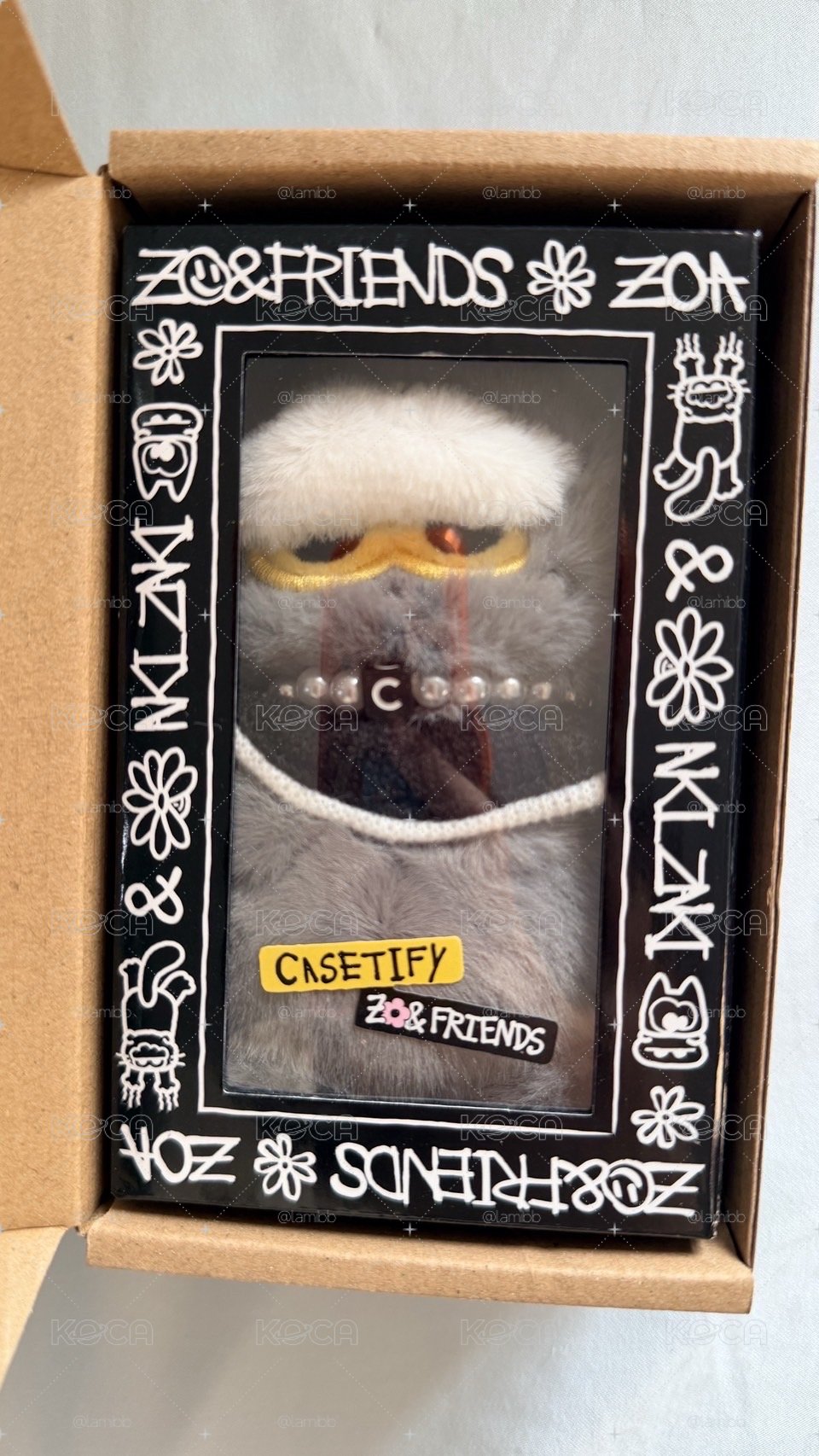GD ZOA casetify 聯名吊飾