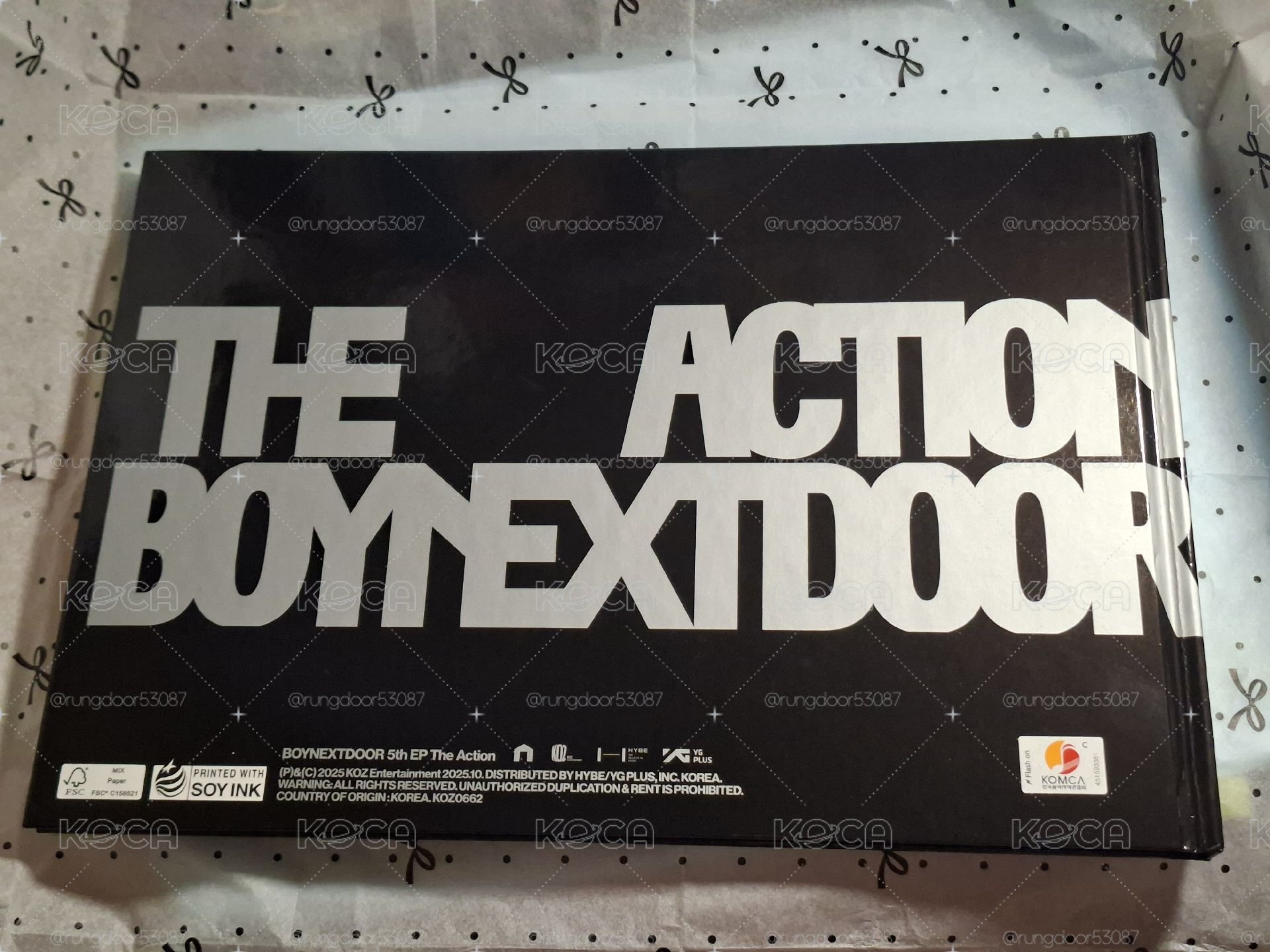 The Action 黑版空專