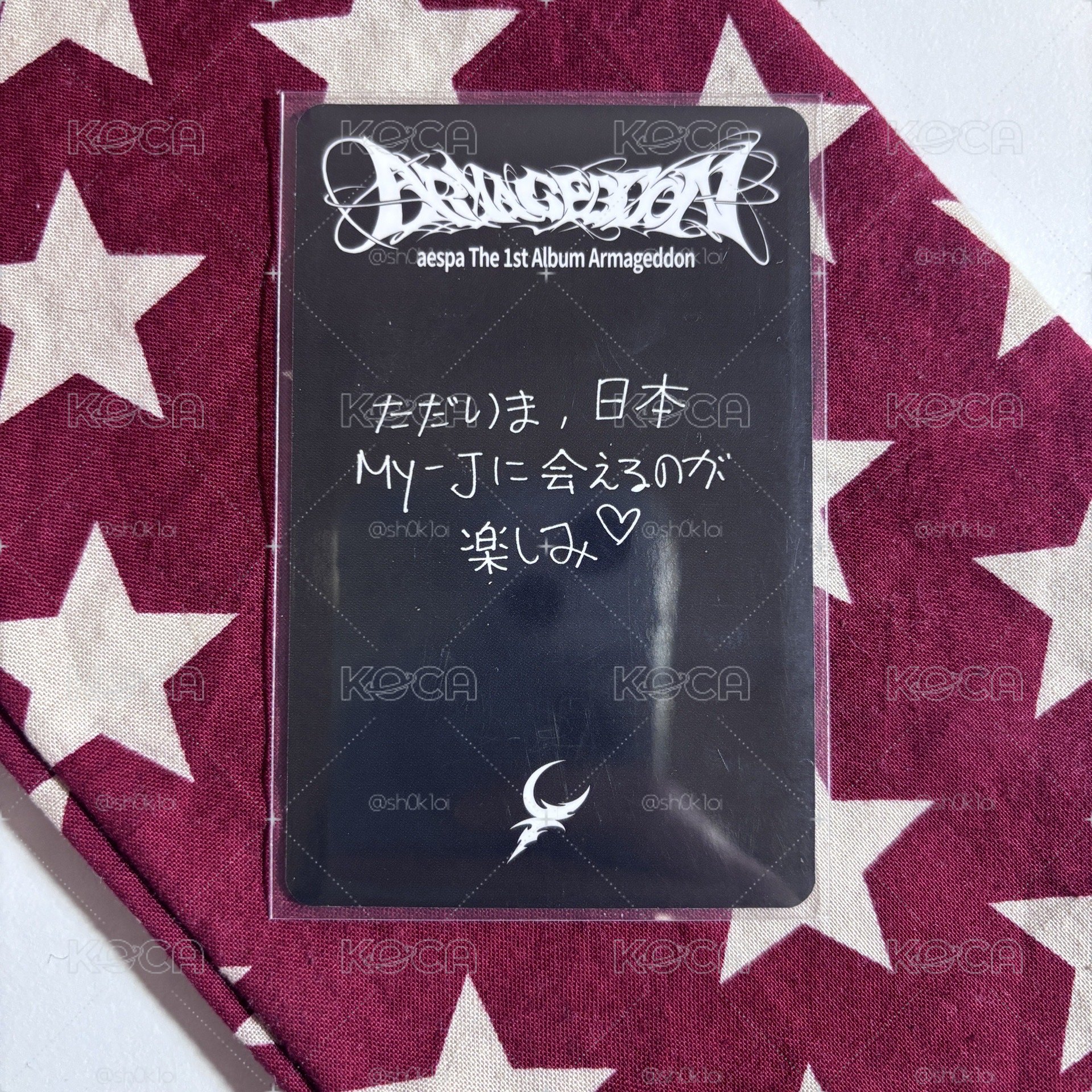 Armageddon 華納特典 吉 ⋆.˚⊹⁺