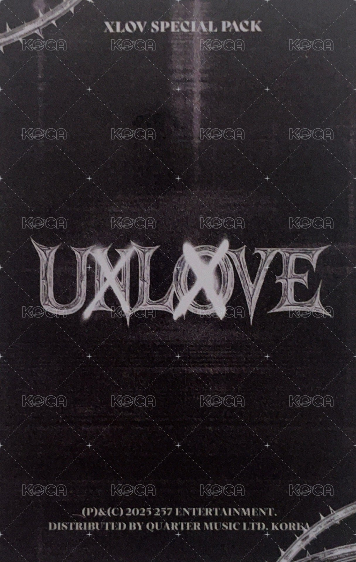 UXLXVE Special Pack 專輯卡  背面