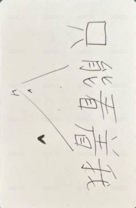 I am YOU A版 專輯卡 Taiwan ver. 背面