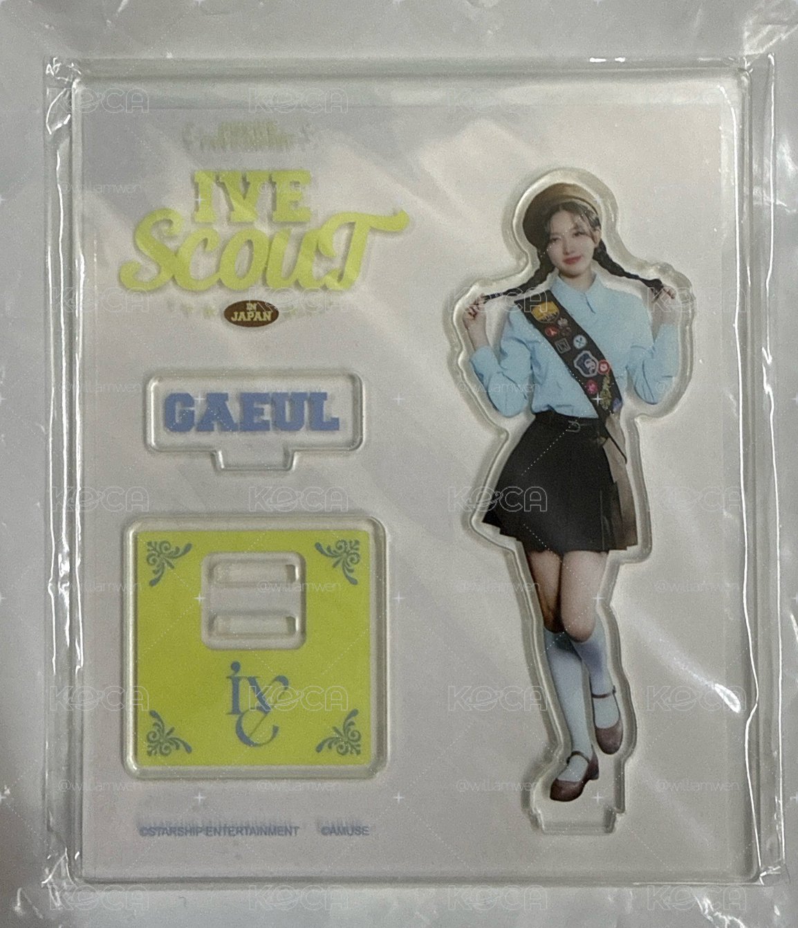 IVE 2025日本fancon Gaeul Yujin立牌