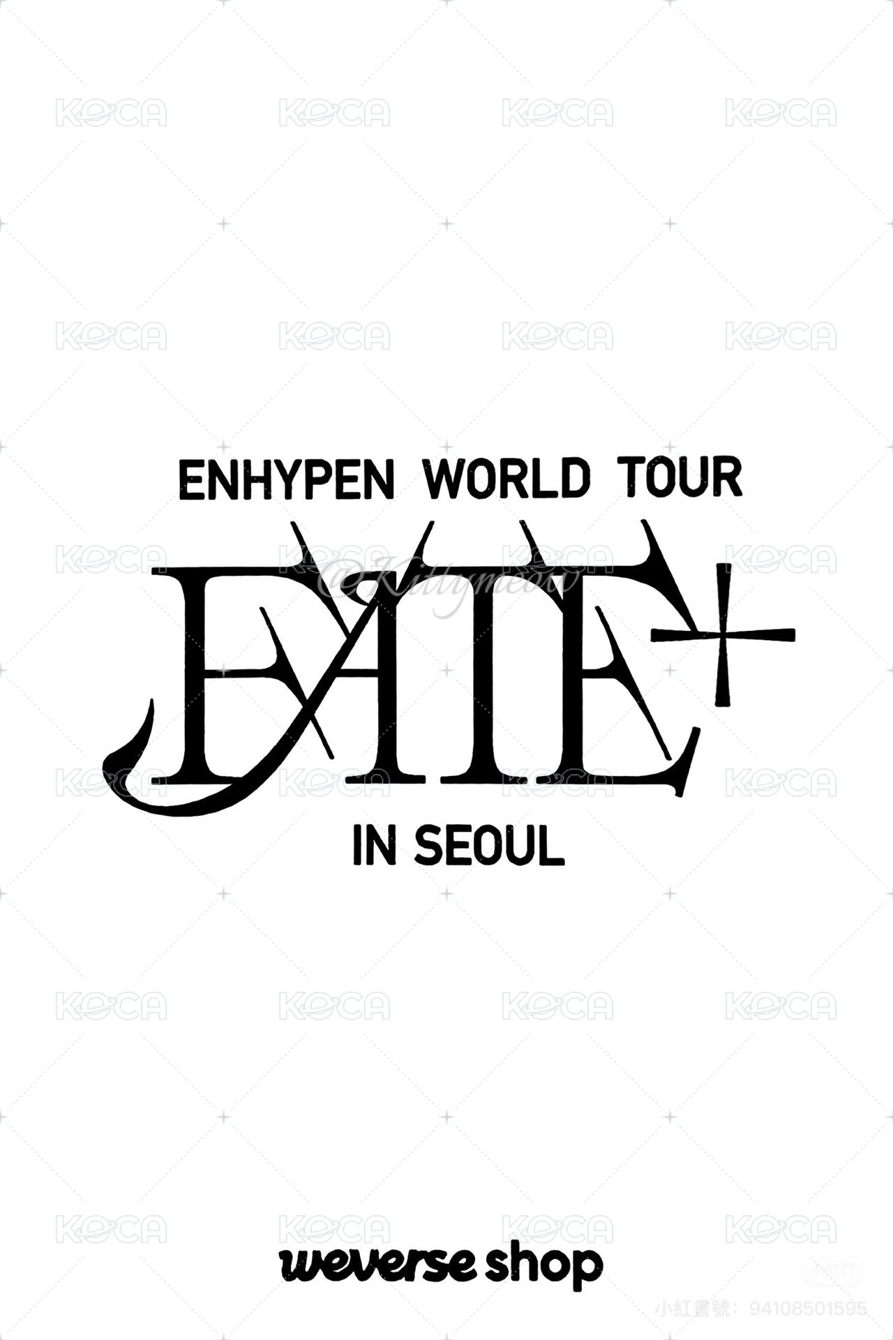 FATE+ 入場卡 / 場限卡  背面