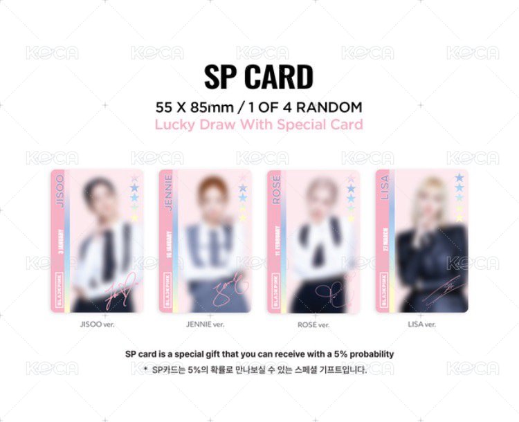 PHOTOCARD COLLECTION AGENT BLACKPINK