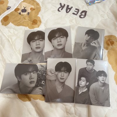 BTS防彈 monochrome四寸隨機卡