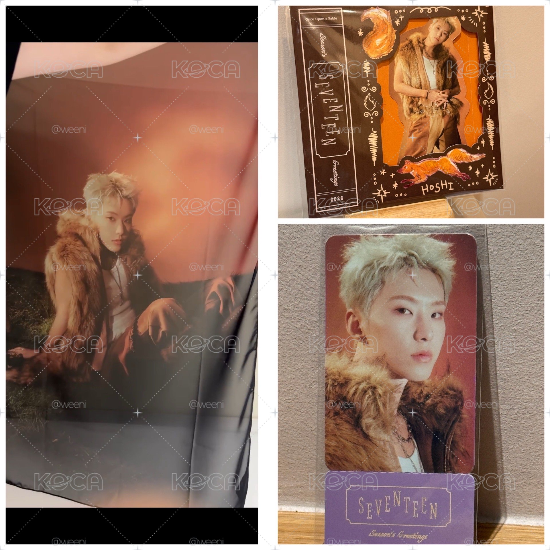Holiday House 榮 Fabric poster+pop-up card+滿額卡