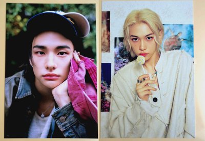 Stray Kids 4期 會員禮卡+貼紙+明信片 辰菲CP