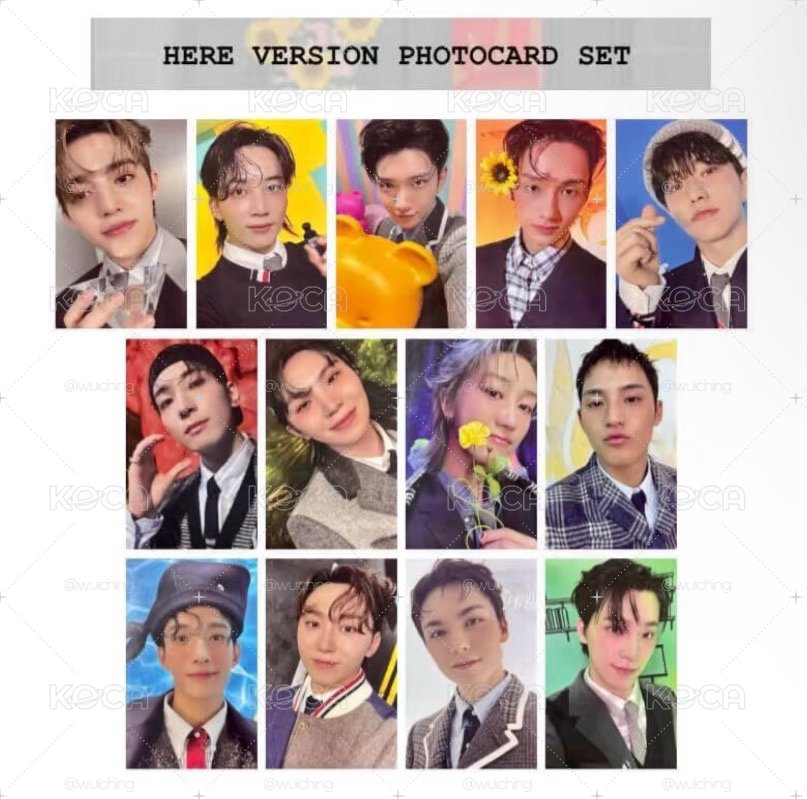 SVT / 精選專 Here ver. 固卡一套