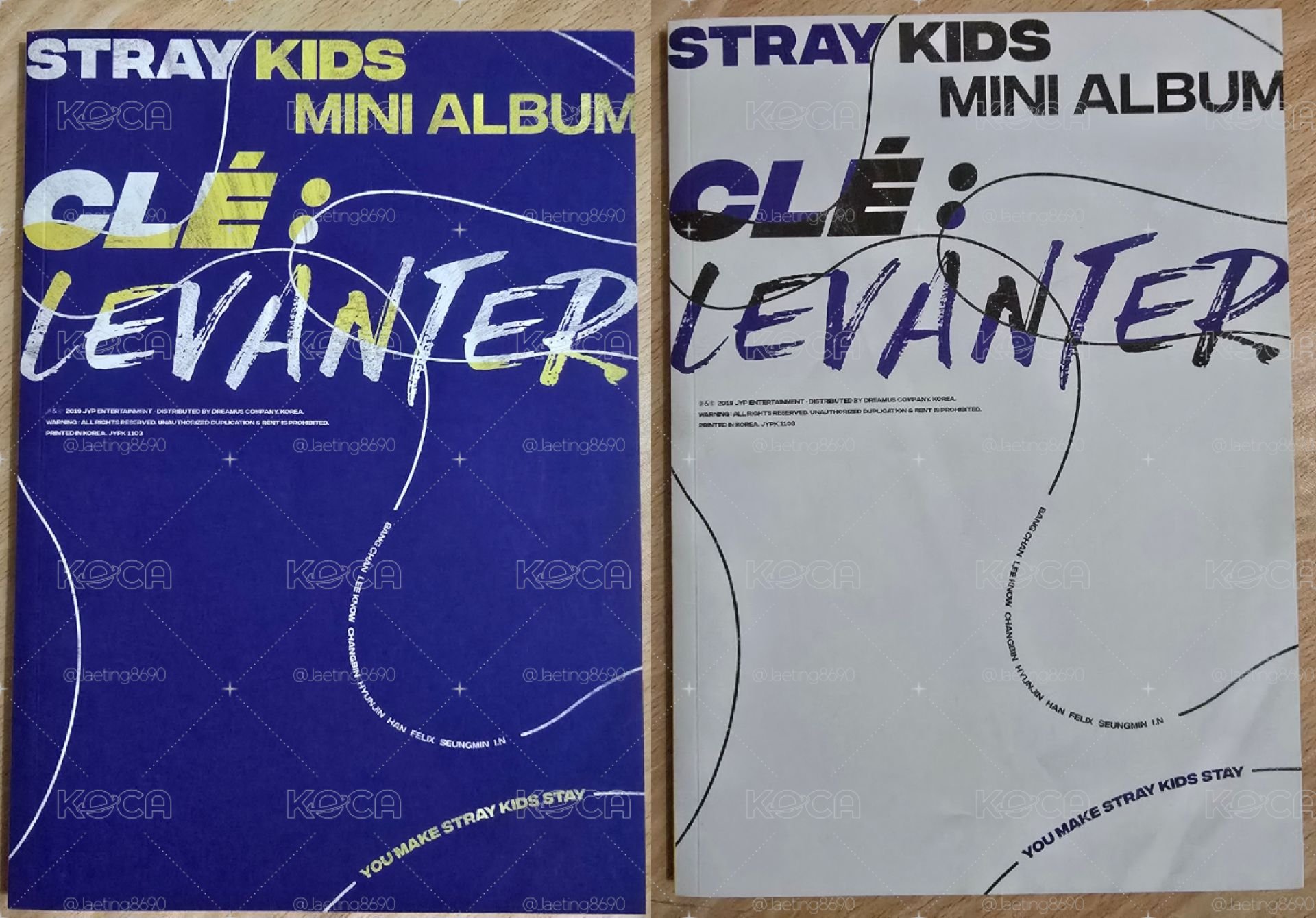 Stray Kids Stray Kids CLÉ：LEVANTER 韓國專輯(藍/白 全專)