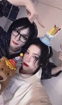 迷一 ju 線下10.0 unit 簽售卡 生日快樂 A
