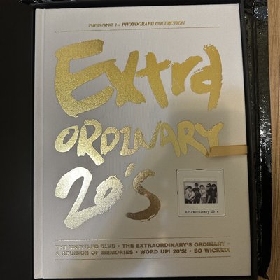 已絕版BIGBANG👑 豪華全紀錄寫真書Extraordinary 20's韓國進口版