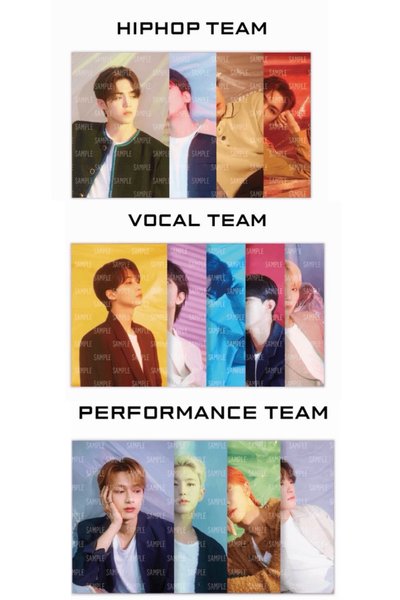 （按小分隊為一套）seventeen insight 明信片 套組 