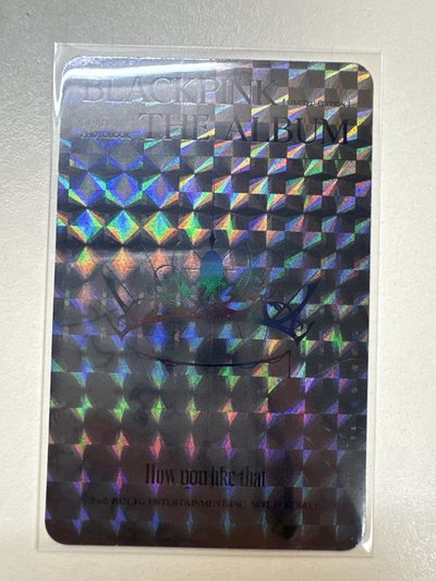 4+1 PB 專輯卡 how you like that ver.