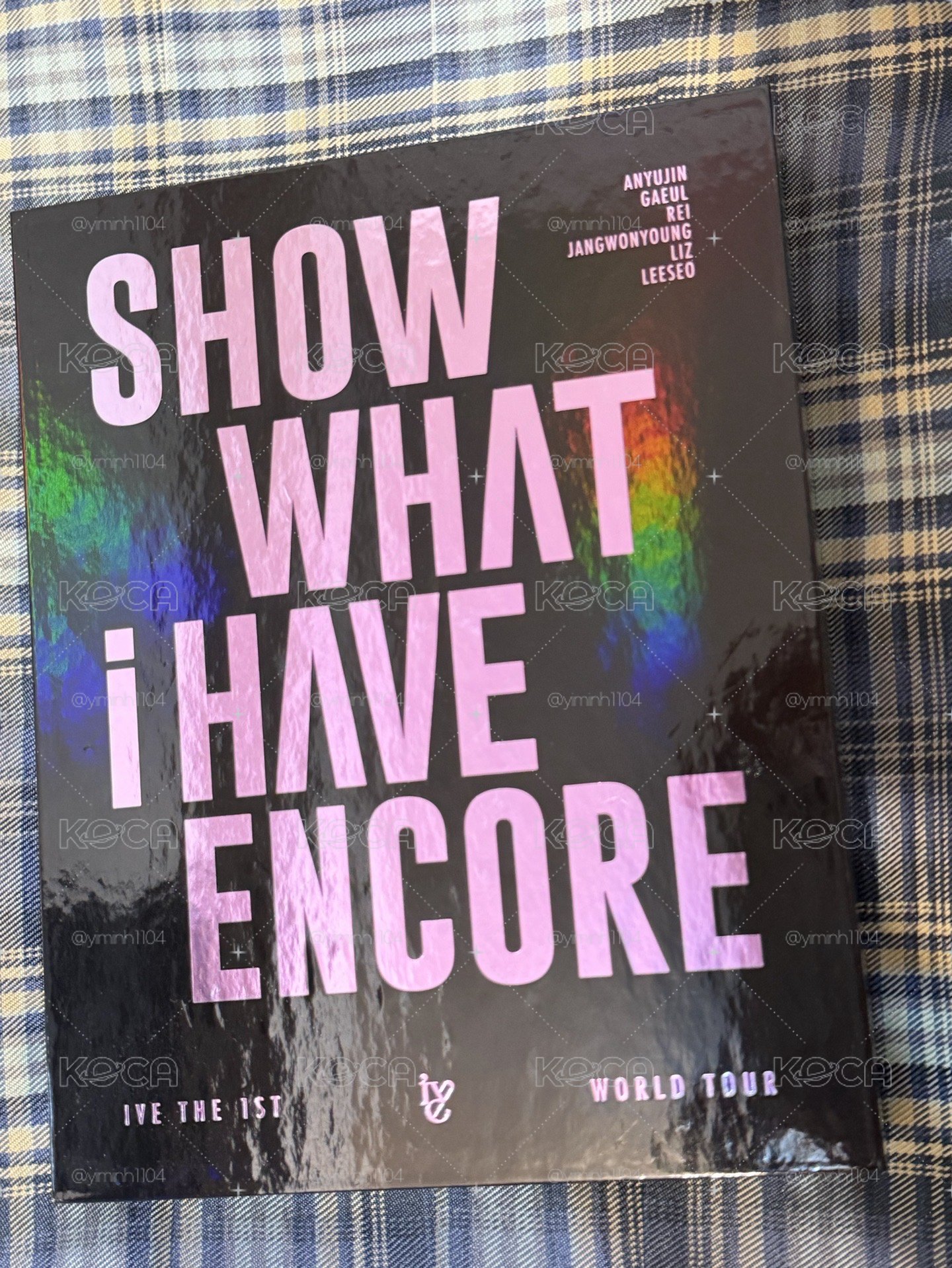 SHOW WHAT I HAVE 世巡安可藍光版已拆