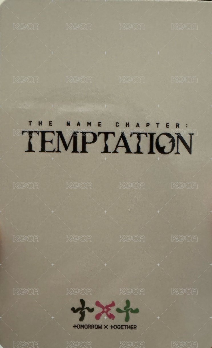 迷五 日咖 幸運卡  背面