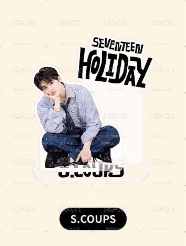 哲 Holiday立牌全新未拆