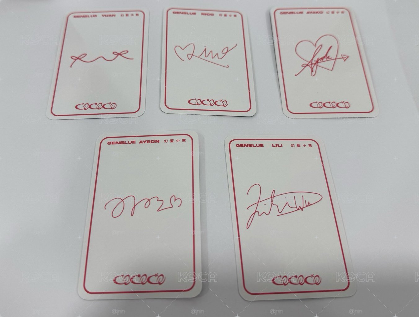 COCOCO 專輯卡 