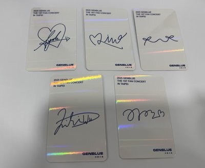 2025 1ST FAN CON 入場卡 / 場限卡 A區閃卡