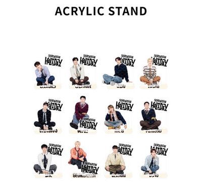 SEVENTEEN HOLIDAY 立牌 李碩珉 李燦