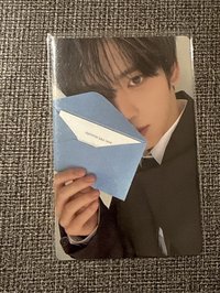 blue mention辰 信封辰