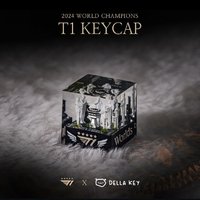 T1五星周邊 白 鍵帽 