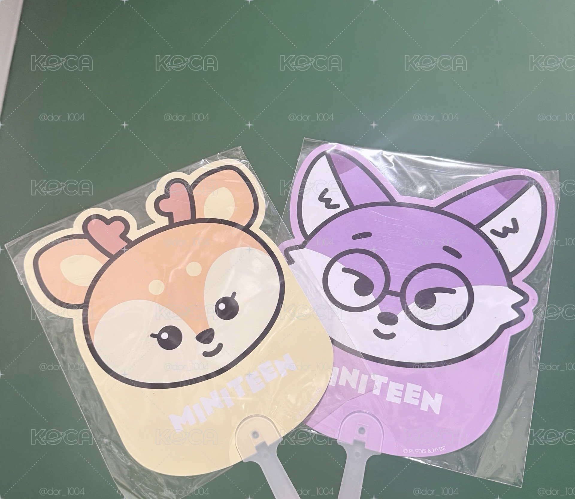 Miniteen 7-11 扇子 秀圓一組不分售