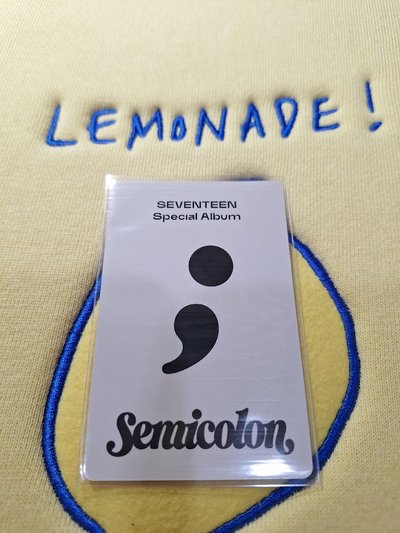 special album Semicolon woozi