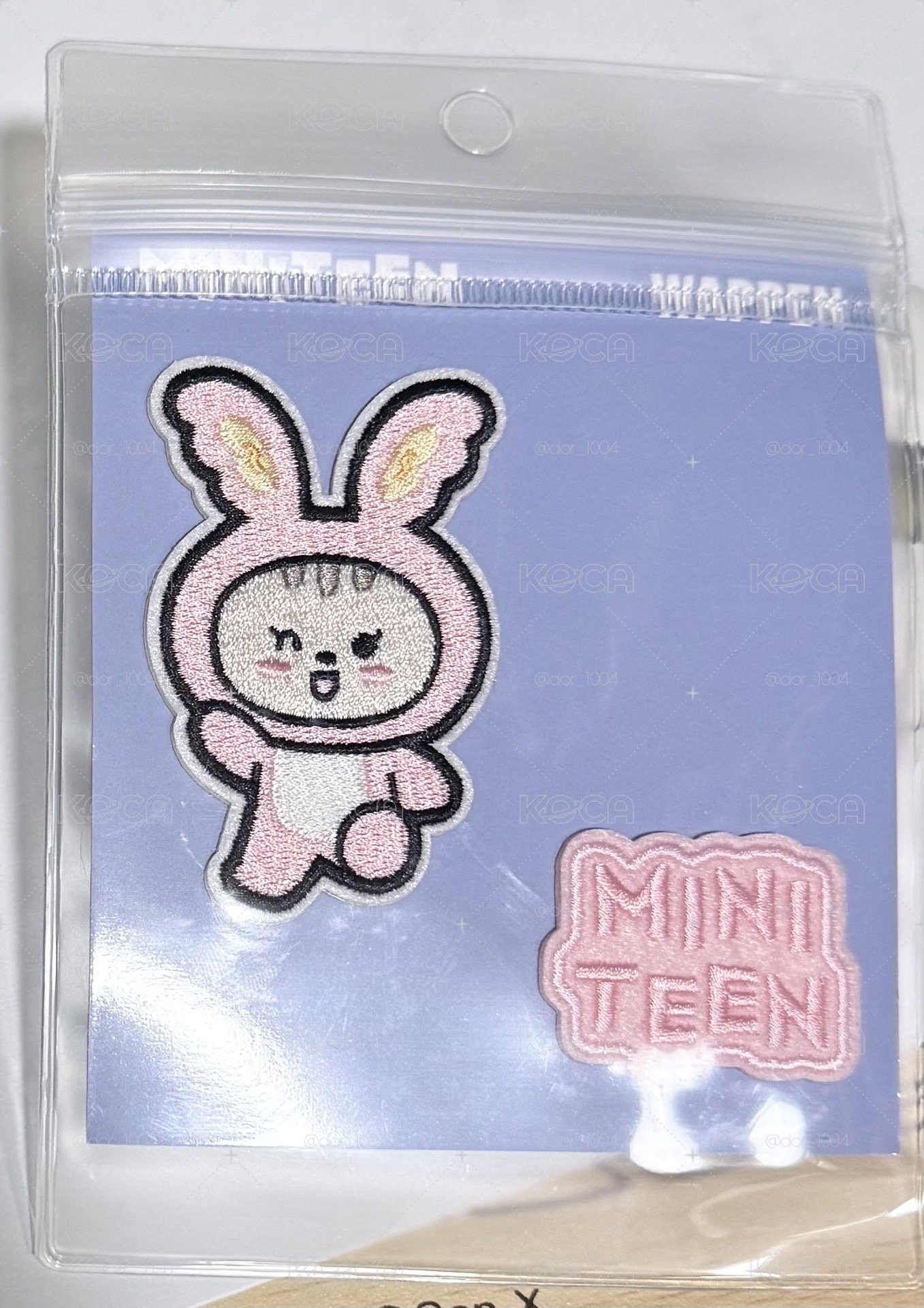 Miniteen 別針襟章 Nonver JJONGTORAM