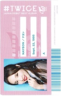 JP精選一 初回限定盤A 專輯卡 