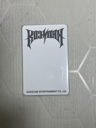 Rich Man 周邊卡 快閃項鍊冬