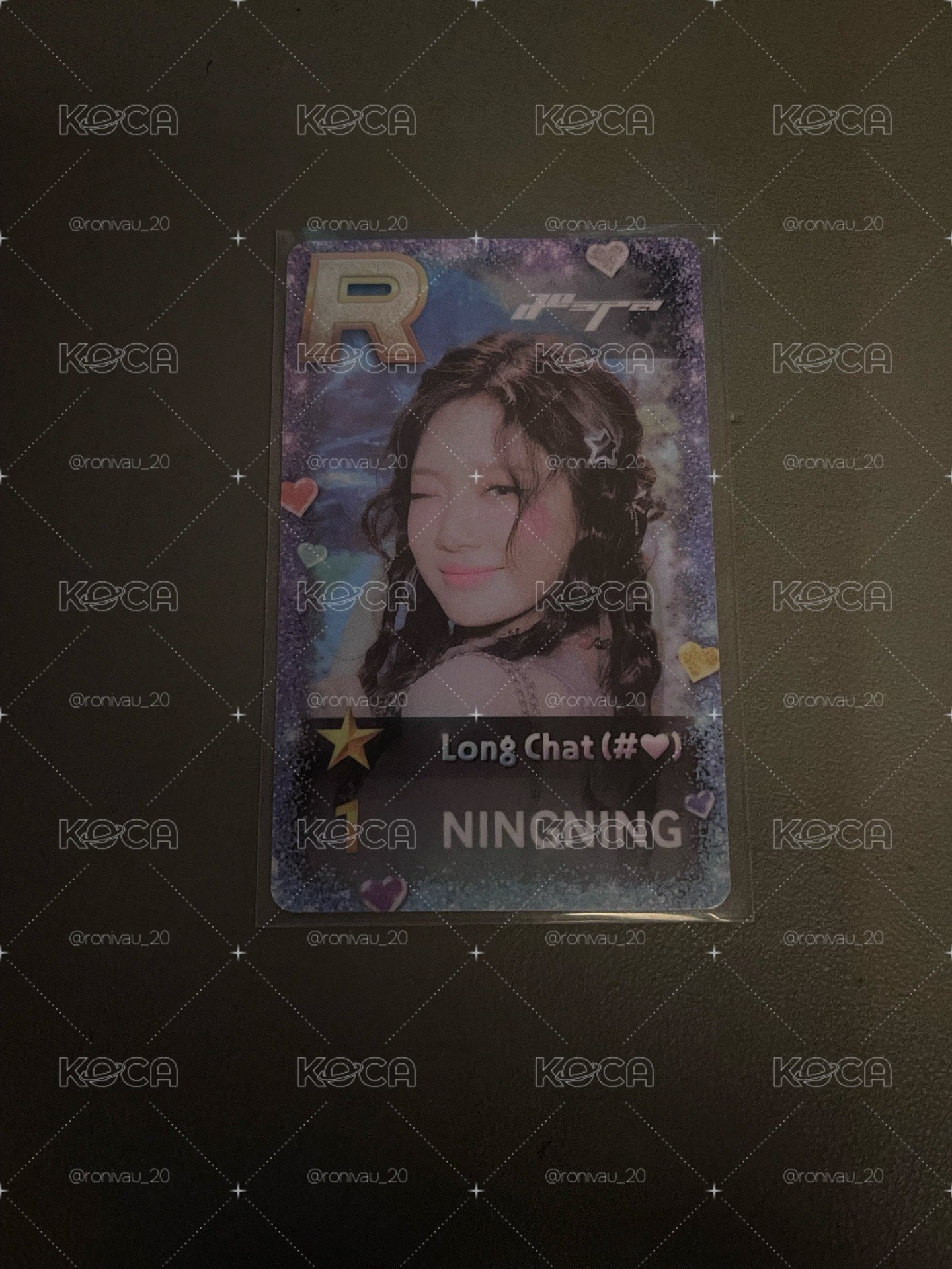 Ningning longchat遊戲卡