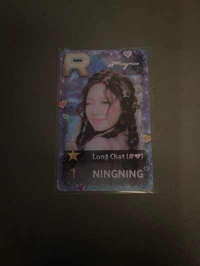 Ningning longchat遊戲卡