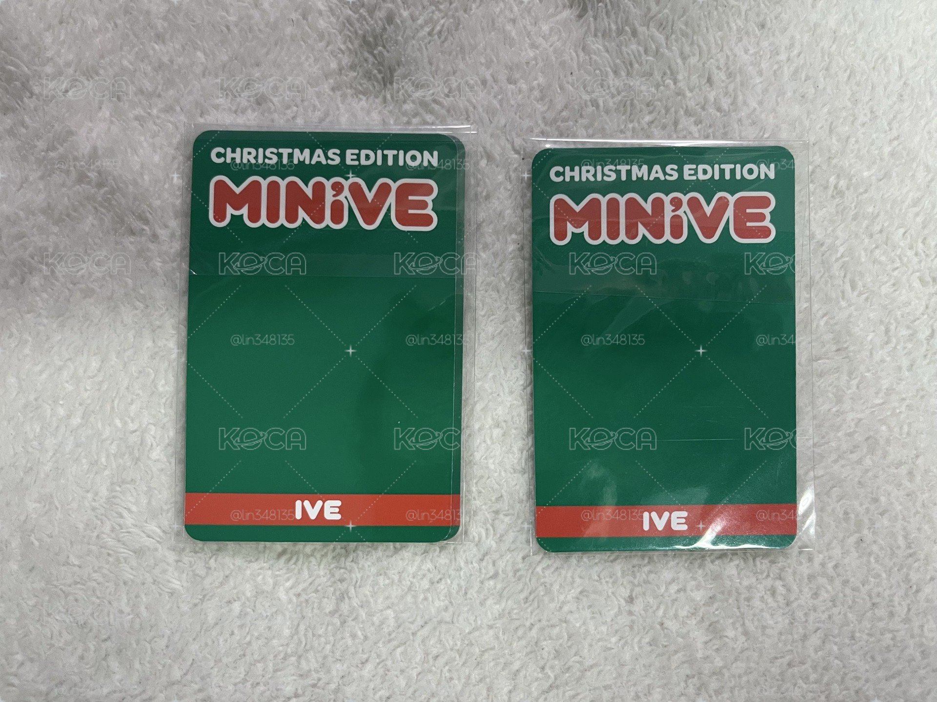 MINIVE 聖誕娃卡