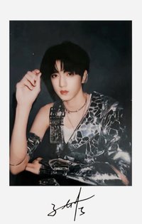 肆意 周邊卡 桂肆意少年手寫卡背拍立得