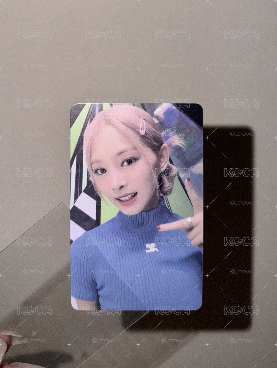 TWICE 子瑜 幸運卡