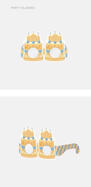 1週年蛋糕蠟燭（無小卡）