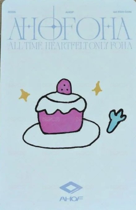 1st FAN-CON DAY 2 入場卡 / 場限卡  背面