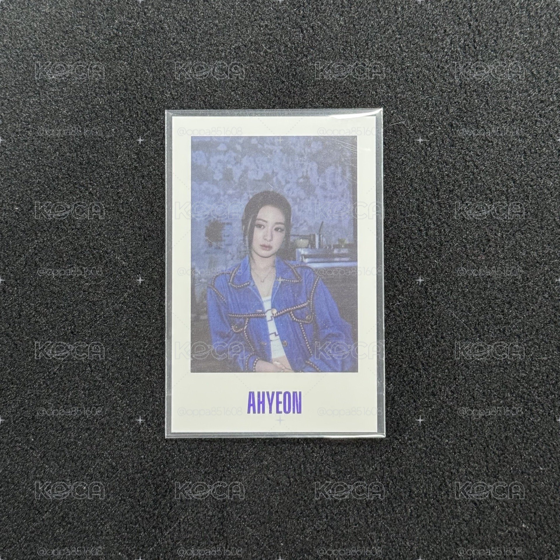 BABYMONSTER Ahyeon 雅賢 YG線上中簽卡